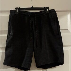 🆕 American Eagle Outfitters Black Athletic Knit Drawstring Shorts Men’s M